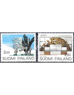 Finlande, n° 1172 à 1173, EUROPA 1993, collection timbre Europe