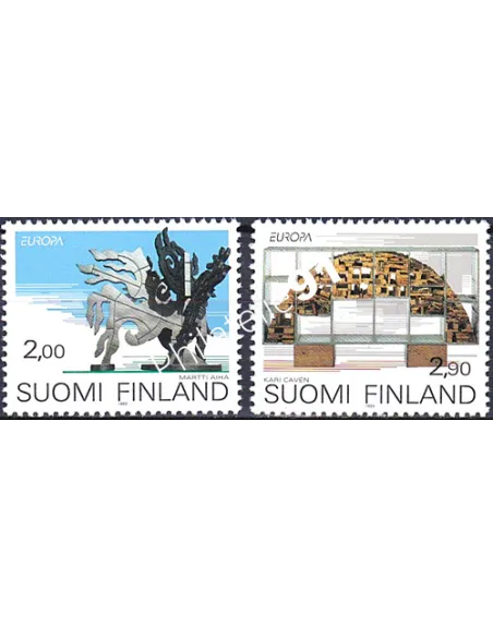 Finlande, n° 1172 à 1173, EUROPA 1993, collection timbre Europe