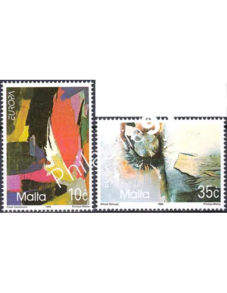 Malte, n° 883 à 884, EUROPA 1993, collection timbre Europe