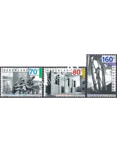 Pays-Bas, n° 1445 à 1447, EUROPA 1993, collection timbre Europe