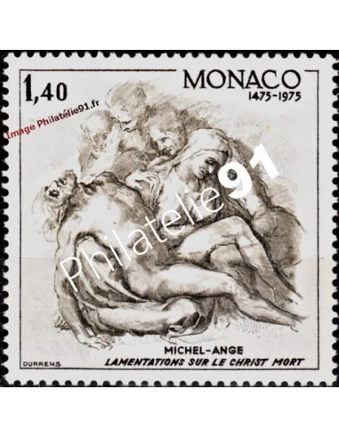 MONACO - n° 1034 - Michel-ange - Tableau