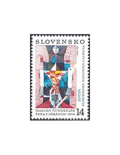 Slovaquie, n° 140, EUROPA 1993, collection timbre Europe