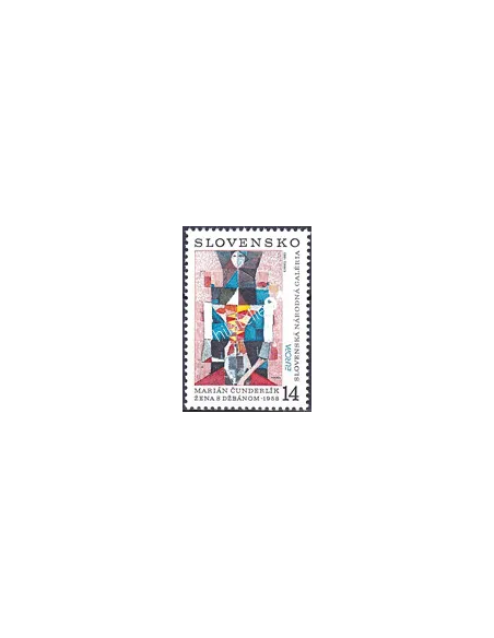 Slovaquie, n° 140, EUROPA 1993, collection timbre Europe
