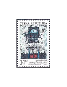 Rép.-Tcheque, n° 5, EUROPA 1993, collection timbre Europe