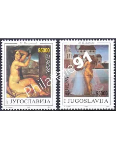 Yougoslavie, n° 2461 à 2462, EUROPA 1993, collection timbre Europe