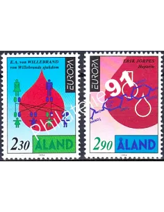 Aland, n° 86 à 87, EUROPA 1994, collection timbre Europe