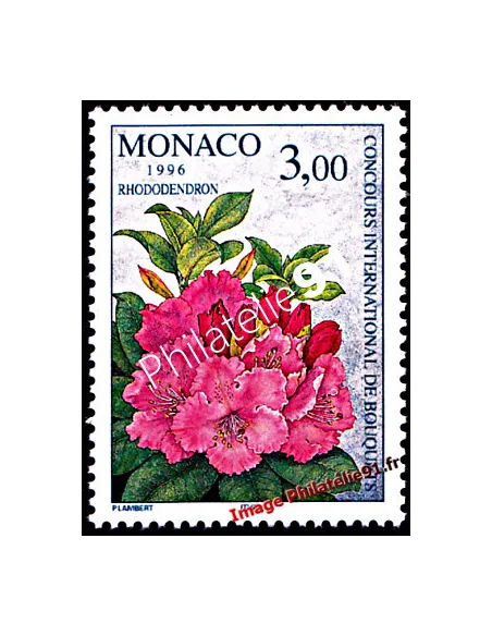 n° 2028 - Concours international de bouquets - Timbres Monaco