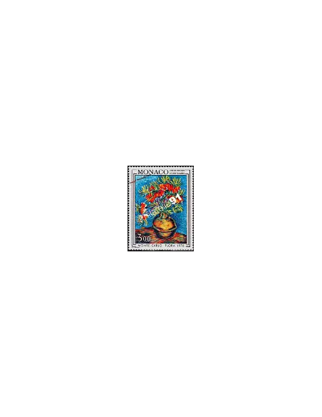 Timbre de MONACO n° 1056 - Floralies internationales - Van Gogh