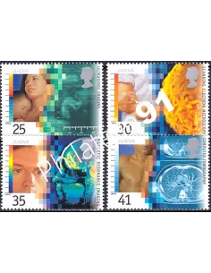 Grande-Bretagne, n° 1780 à 1783, EUROPA 1994, collection timbre Europe