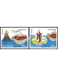 Islande, n° 753 à 754, EUROPA 1994, collection timbre Europe