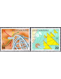 Timbres du Luxembourg n° 1290 à 1291, EUROPA 1994, collection Europe