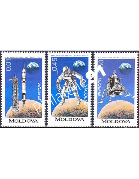 Moldavie, n° 96 à 98, EUROPA 1994, collection timbre Europe