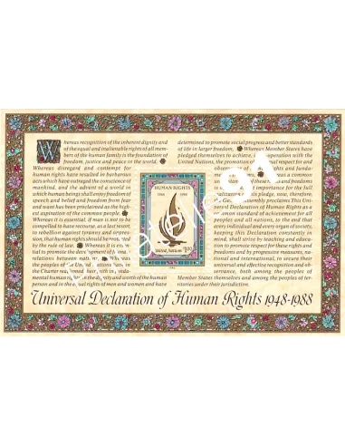 ONU (New-York), BF n° 10, collection timbres des Nations Unies