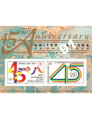 ONU (New-York), BF n° 11, collection timbres des Nations Unies