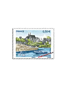 Timbre de France n° 4543 - Angers (Maine-et-Loire)