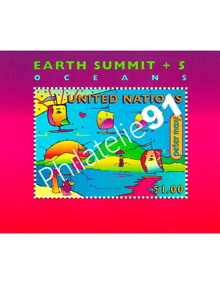 ONU (New-York), BF n° 14, collection timbres des Nations Unies