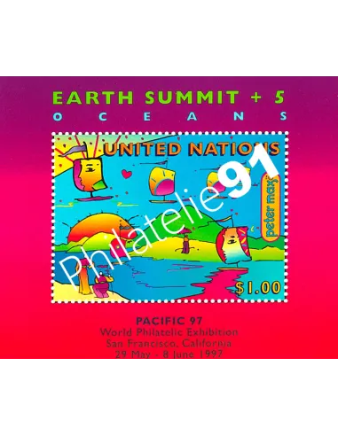 ONU (New-York), BF n° 15, collection timbres des Nations Unies