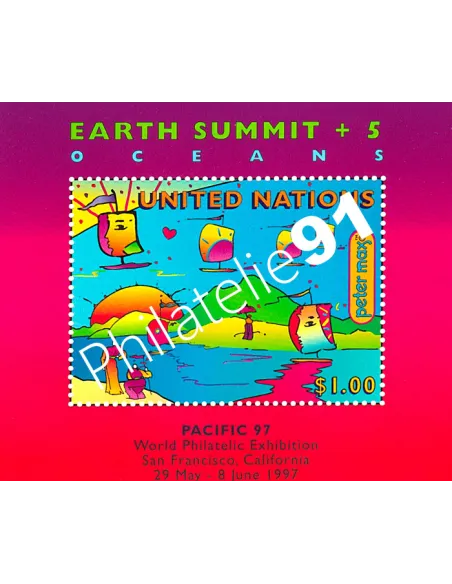 ONU (New-York), BF n° 15, collection timbres des Nations Unies