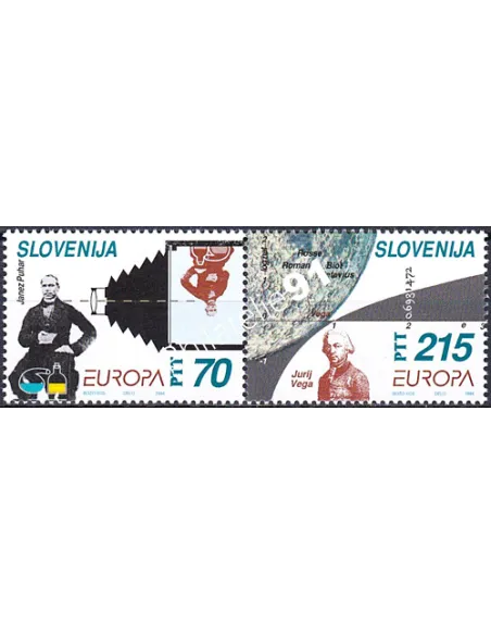 Slovénie, n° 78 à 79, EUROPA 1994, collection timbre Europe