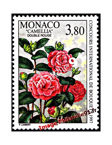 Timbre de MONACO n° 2078 - 30e concours international de bouquets