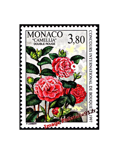 Timbre de MONACO n° 2078 - 30e concours international de bouquets