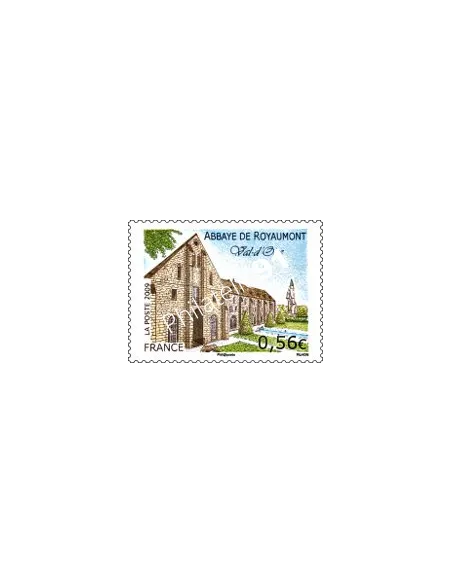 Timbre de France n° 4392 - Abbaye de Royaumont (Val-d'Oise)