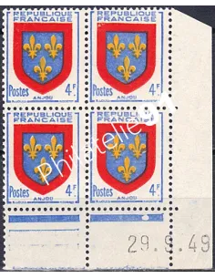 Coin daté sur Timbre n° 838, Collection timbres France
