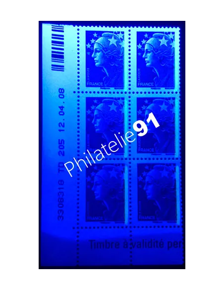 Variété sur Coin daté du Timbre n° 4231, Collection timbres France