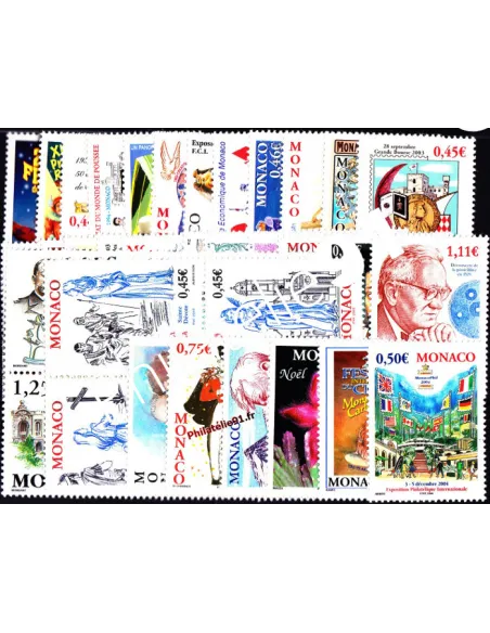 Monaco - Année 2003** - Neuve**