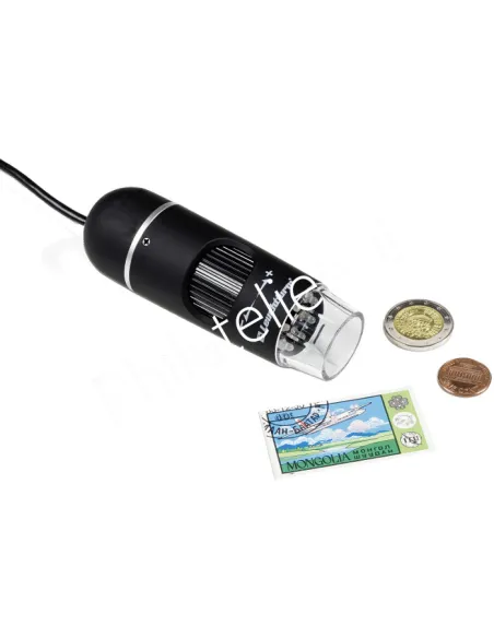 LEUCHTTURM -  Microscope digital USB DM6 sans trépied - Grossissement x 10 à x 300