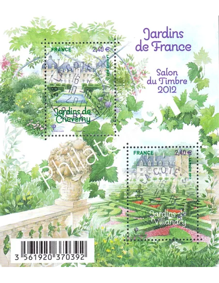 Feuille n° 4580 Oblitérée, Collection timbres France