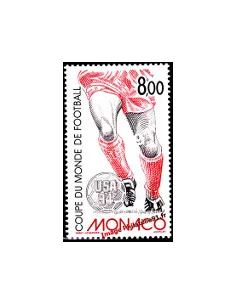 n° 1940 - Coupe du monde de football aux États-Unis - Timbre Monaco