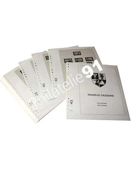 Feuilles pré-imprimés Lindner - NOUVELLE CALÉDONIE 2012