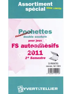 Pochettes - assortiment FS/FO - ADHÉSIFS du 2ème semestre 2011