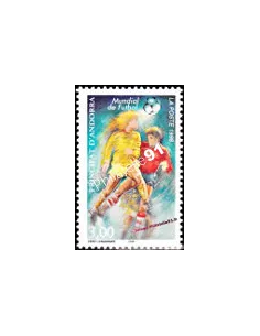 Timbre d'Andorre Français n° 503 - Thématique: Football