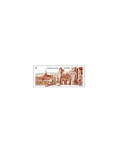 Timbre de France  - Autun (Saône-et-Loire) n° 4552