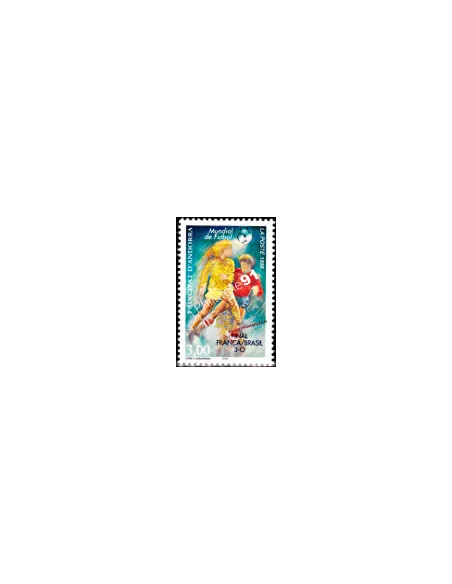 Timbre d'Andorre Français n° 507 - Thématique: Football
