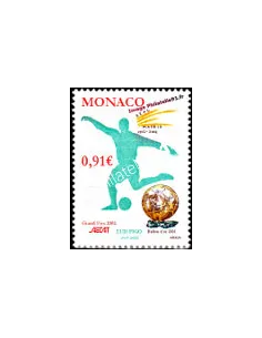 Timbre de Monaco n° 2372 - Thématique : Football