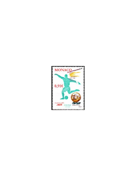 Timbre de Monaco n° 2372 - Thématique : Football