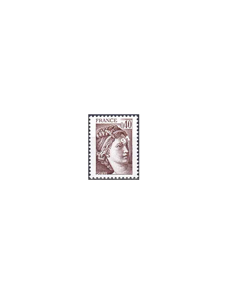 Variété sur timbre n° 2118a, collection timbres France