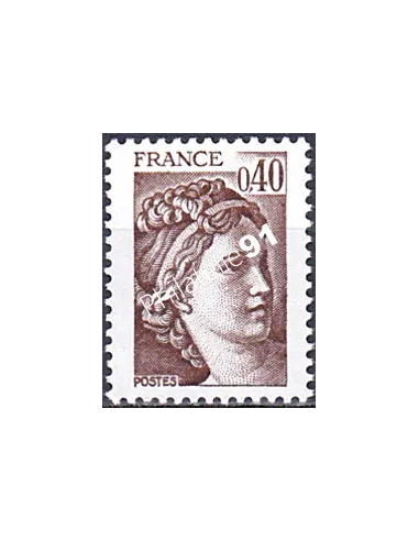 Variété sur timbre n° 2118a, collection timbres France