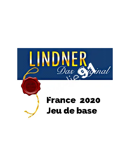 Lindner, FRANCE 2020, matériel philatélique