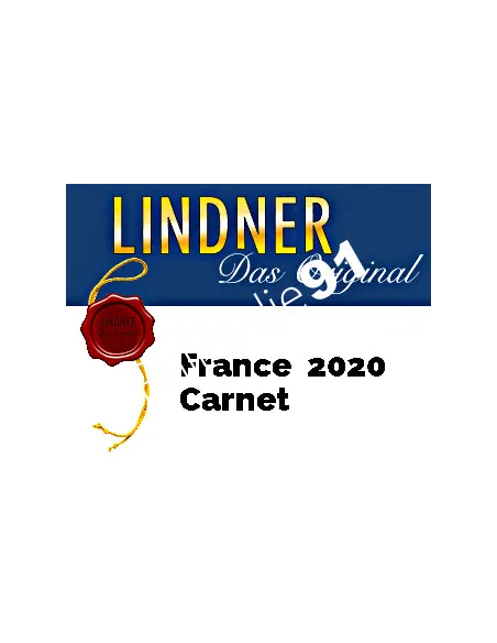 Lindner, FRANCE Carnet 2020, matériel philatélique