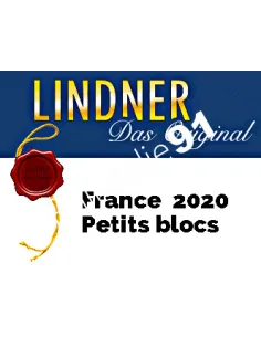 Lindner, FRANCE Petits blocs 2020, matériel philatélique