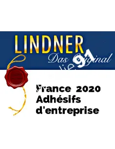 Lindner, FRANCE adhésifs 2020, matériel philatélique