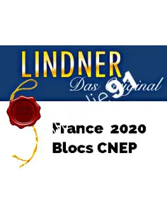Lindner, FRANCE Blocs CNEP 2020, matériel philatélique