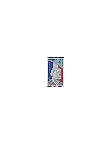 Timbre de St-Pierre-et-Miquelon n° 622, De Gaulle, collection Dom-Tom