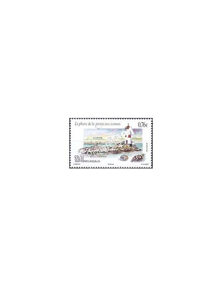 Timbre de Saint-Pierre et Miquelon n° 1140, collection Timbres Dom-Tom