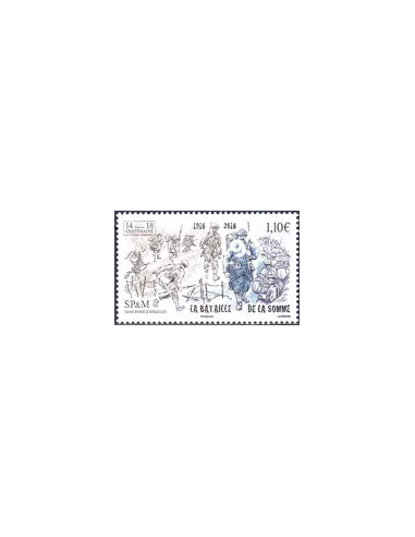 Timbre de Saint-Pierre et Miquelon n° 1172, collection Timbres Dom-Tom