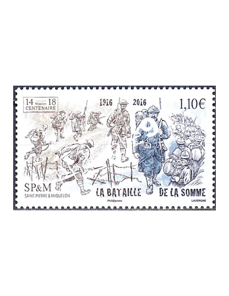 Timbre de Saint-Pierre et Miquelon n° 1172, collection Timbres Dom-Tom